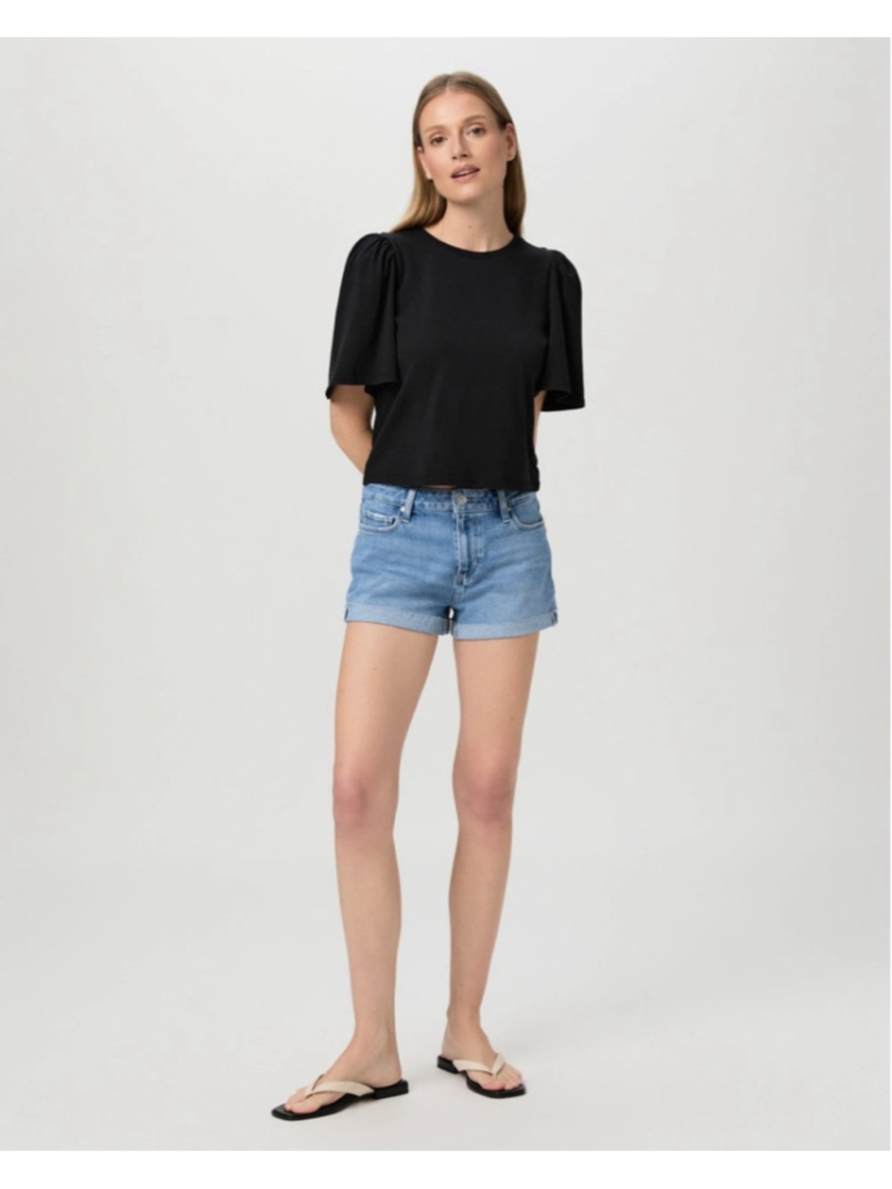 PAIGE Jimmy Jimmy Denim Shorts
